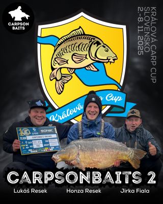 🇨🇿 Tým CARPSONBAITS 2 🇨🇿 Kluci z Ořechova minulý ročník na jejich premiéře na závodě @kralovacarpcup se rvali o místa...